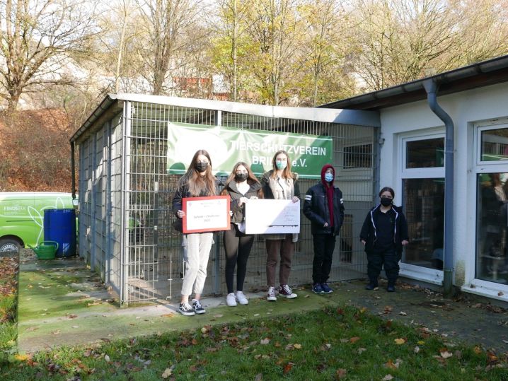 Spendenübergabe an das Tierheim in Brilon